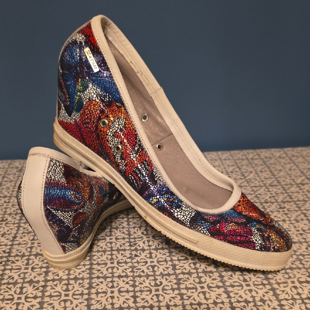 Colorful Women's Slip-On Shoes